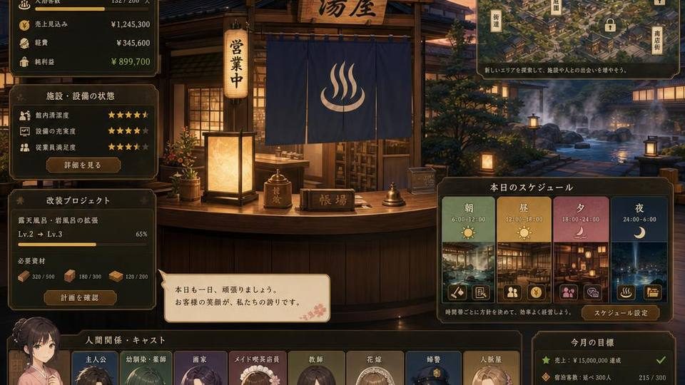 背德浴场 实机画面 预览图 3