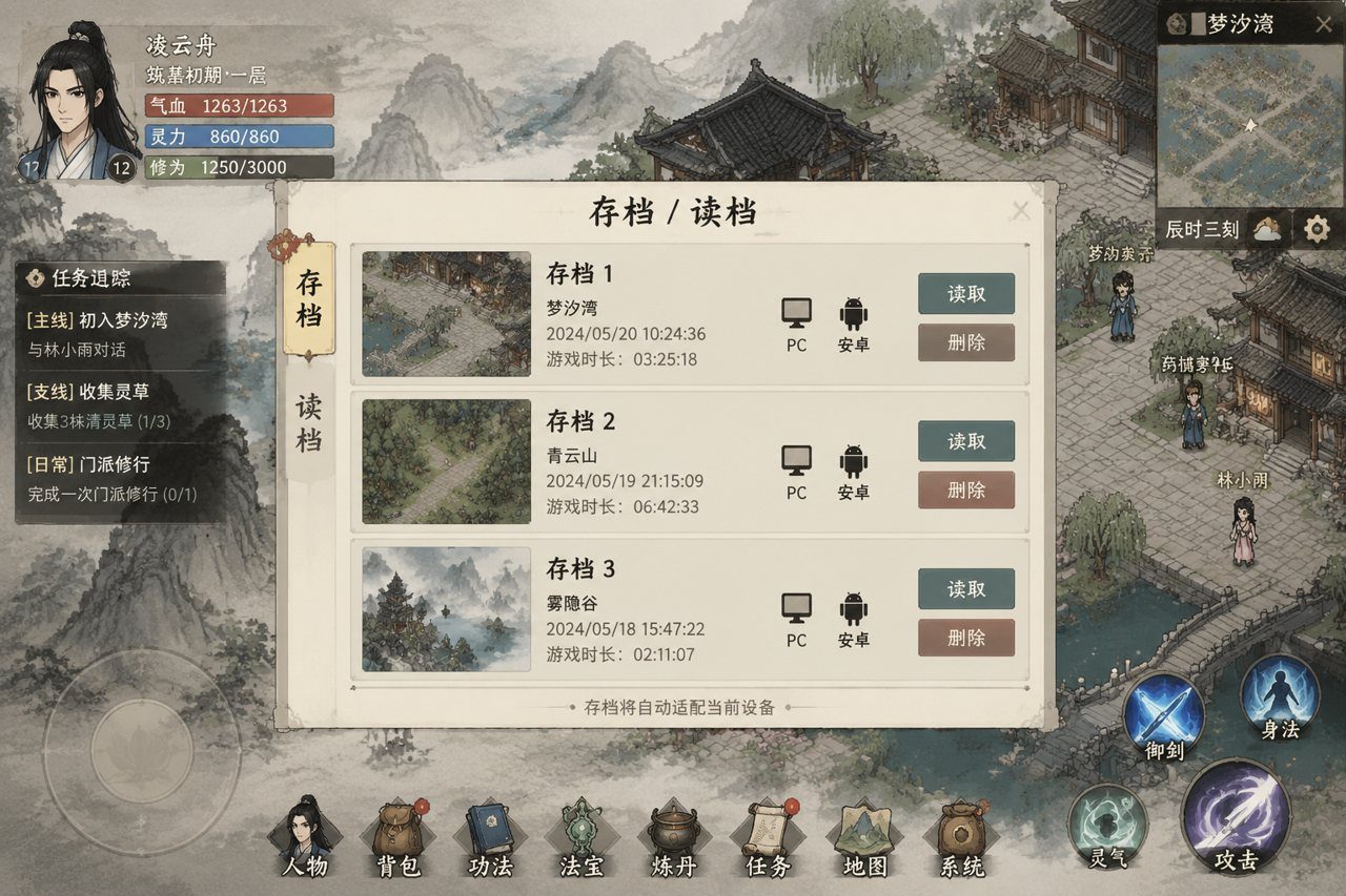 谪仙索欢录 角色养成 玩法截图 8